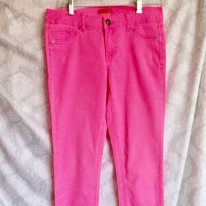 Bongo pink cropped straight leg jeans Size 5